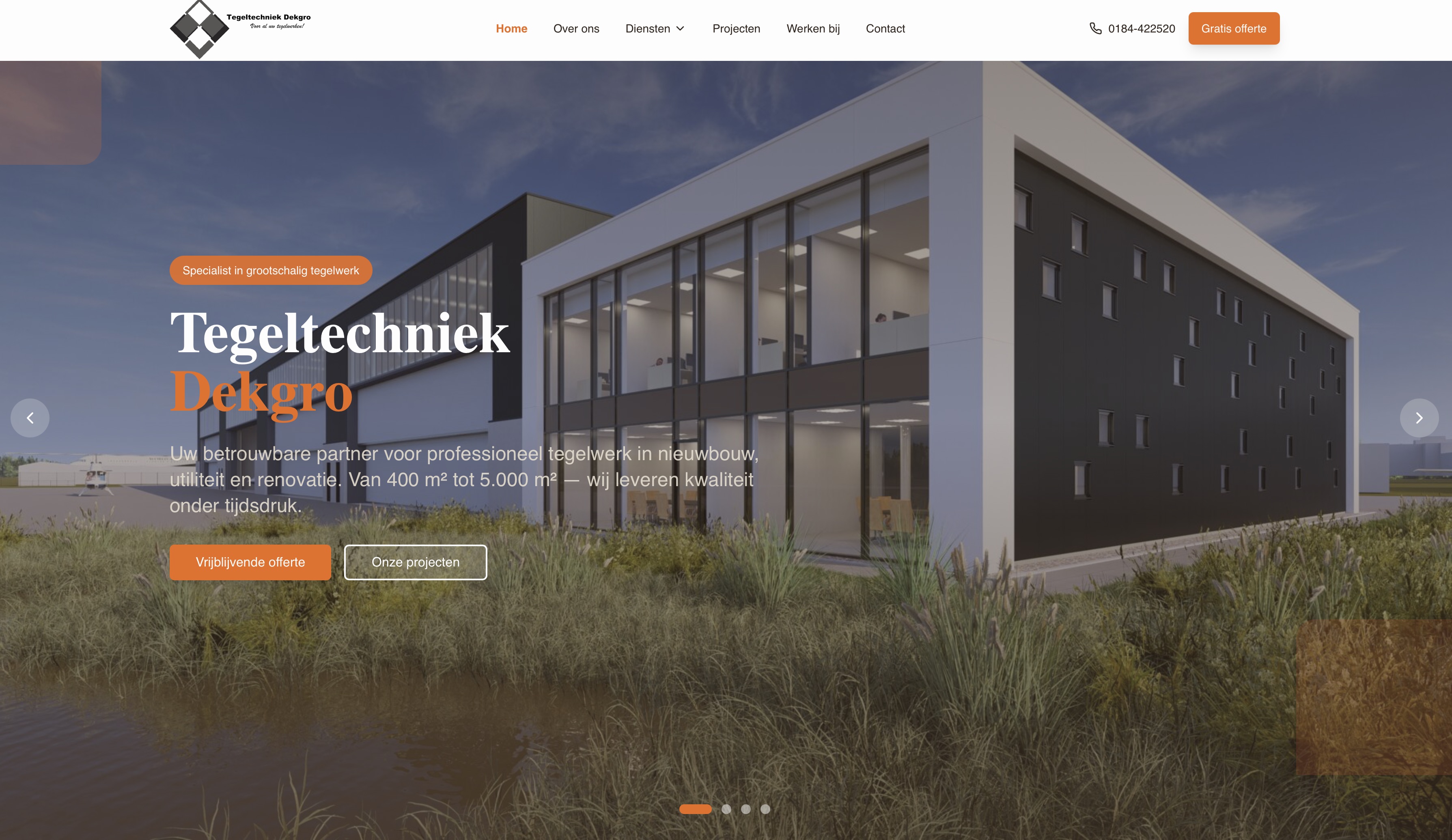 Tegeltechniek Dekgro